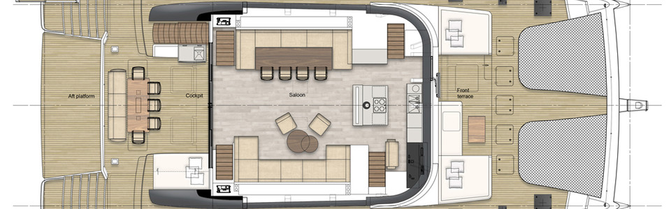 Sunreef 80 Main Deck (Optional)