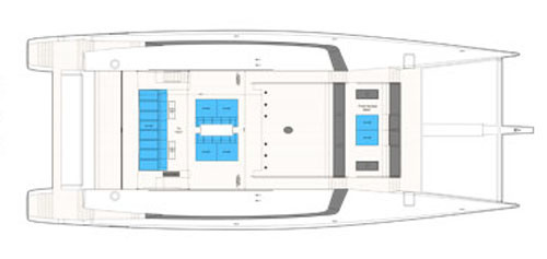 Sunreef 156 Ultimate Флайбридж Палуба