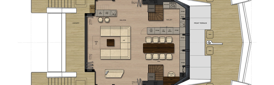 Sunreef 68 Supreme Power Main Deck