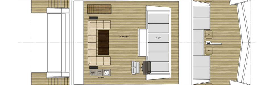 Sunreef 68 Supreme Power Flybridge Deck