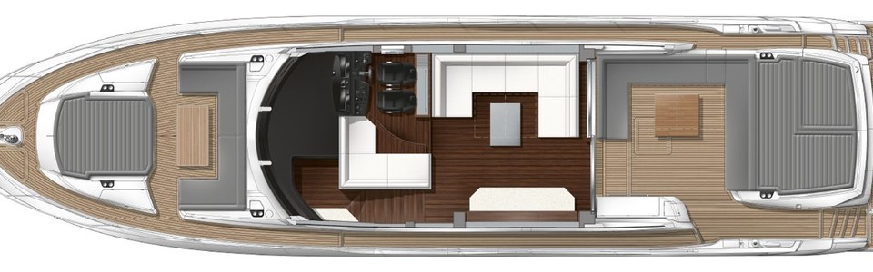 Sunseeker Predator 74 Main Deck