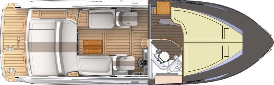 Windy 27 Solano Ponte Inferiore