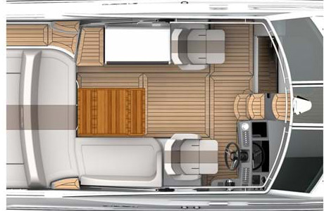 Windy 27 Solano Ponte Principale (Opzionale)