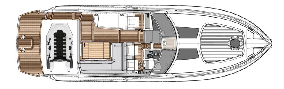 Windy 39 Camira Main Deck