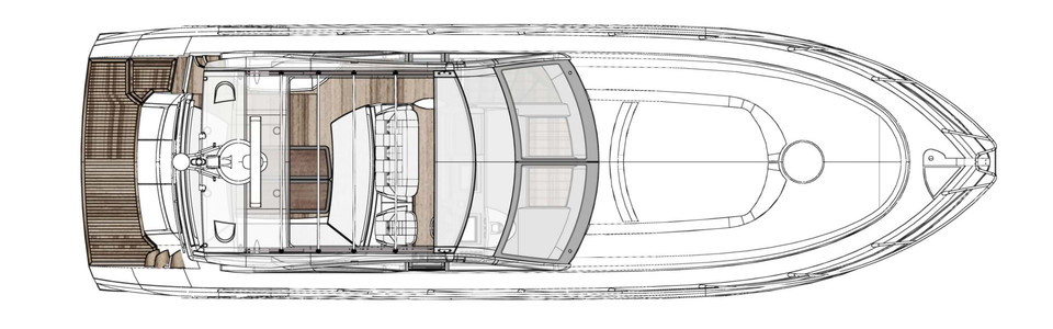 Windy 46 Chinook Ponte Principale