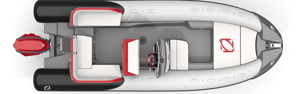 Zodiac N-ZO 680 RS Вид Сверху