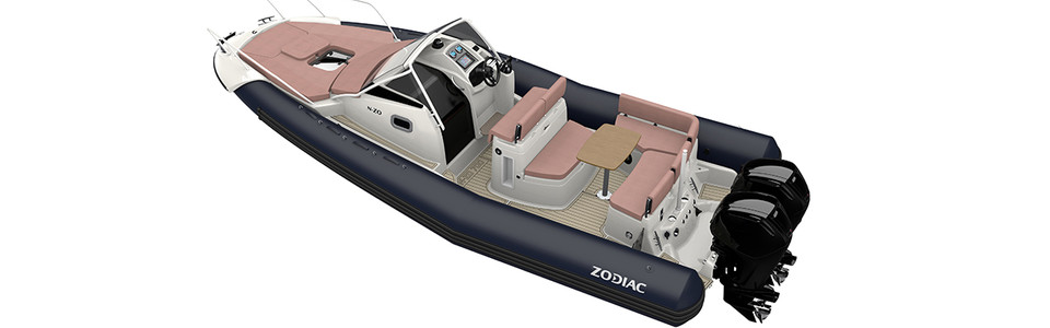Zodiac N-ZO 700 Cabin 3D model 9