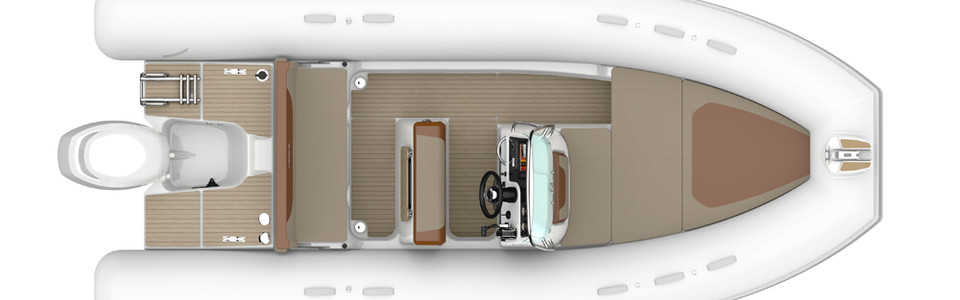 Zodiac Medline 580 Вид Сверху