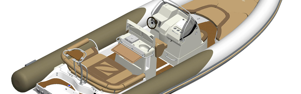 Zodiac Medline 850 Modello 3D 2