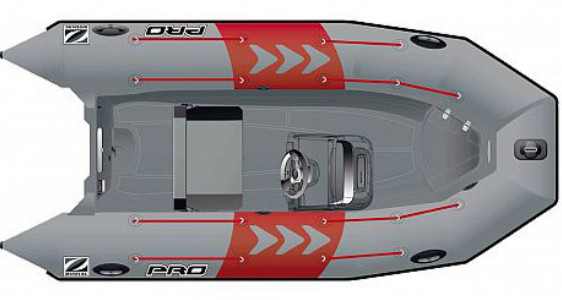 Zodiac Pro 420 Главная Палуба (Опционально 4)