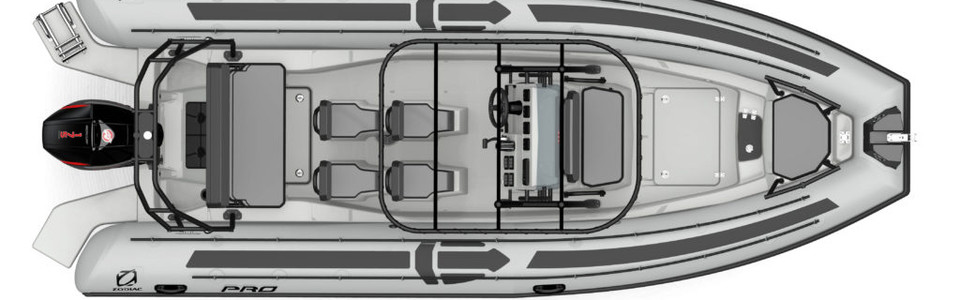 Zodiac Pro 7 Вид Сверху 2