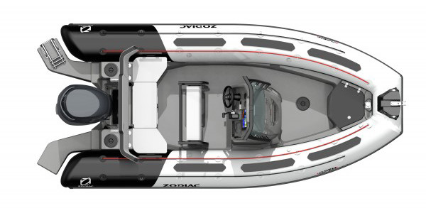 Zodiac Open 5.5 Plan Extérieur