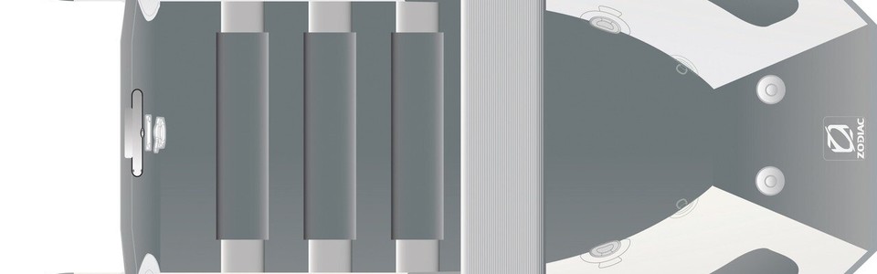 Zodiac Cadet 230 Roll Up Вид Сверху