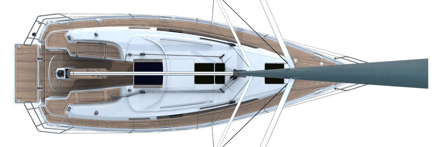 Bavaria Easy 9.7 Вид Сверху