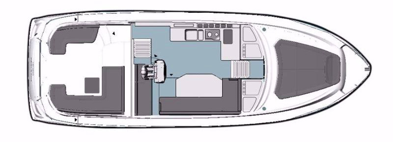 Bavaria E40 Sedan Главная Палуба