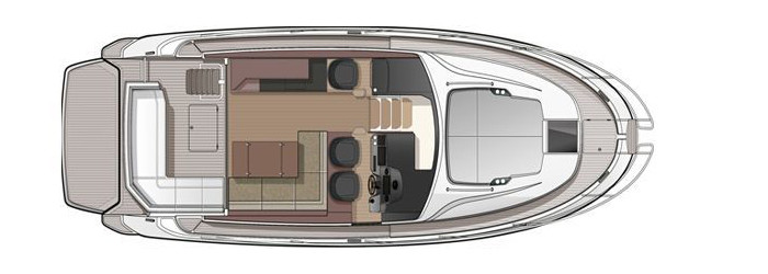 Bavaria R40 Coupe Cubierta Principal