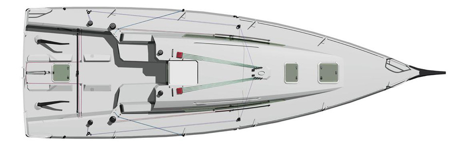 Jeanneau Sun Fast 3600 Hauptdeck