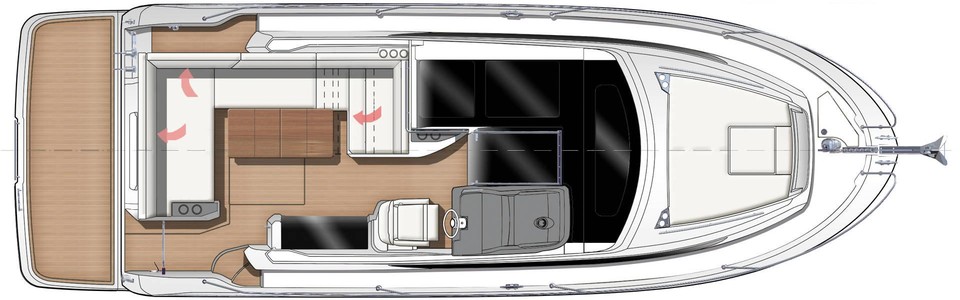 Jeanneau Leader 33 Cubierta Principal