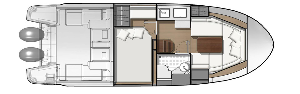Jeanneau Leader 30 Ponte Inferiore 2