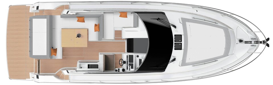 Jeanneau Leader 40 Главная Палуба (Опционально)