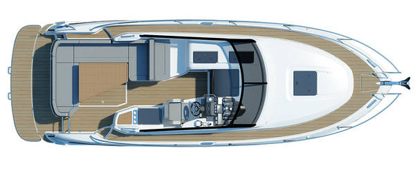 Bavaria S30 OPEN Main Deck