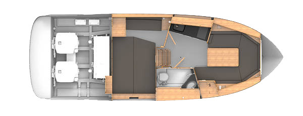 Bavaria S30 OPEN Lower Deck