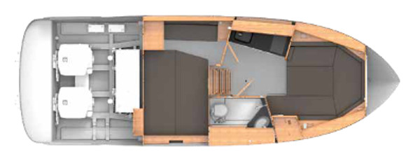 Bavaria S30 OPEN Lower Deck 2