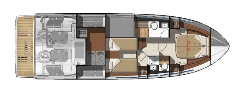 Jeanneau NC 14 Lower Deck 2