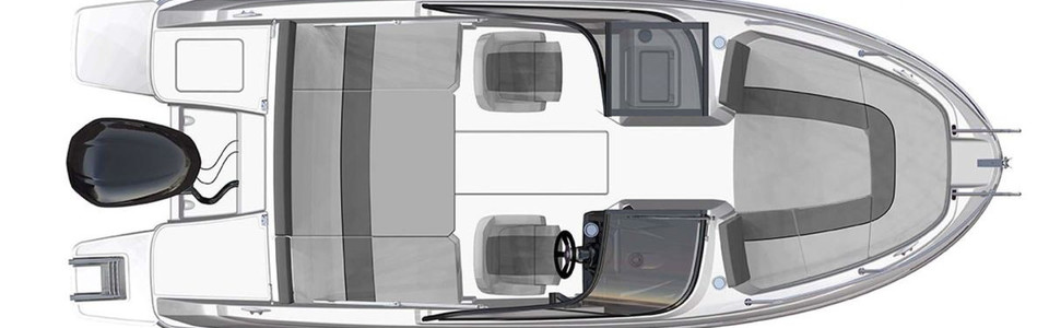 Jeanneau Cap Camarat 6.5 BR Hauptdeck 2