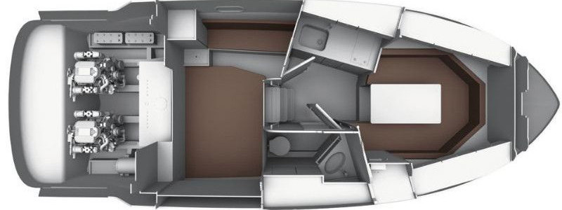 Bavaria S29 Open Cubierta Inferior