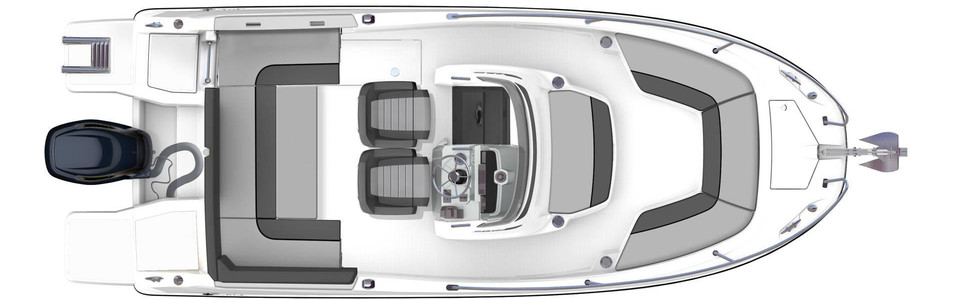 Jeanneau Cap Camarat 6.5 CC Serie 3 Main Deck