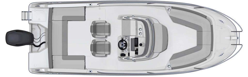 Jeanneau Cap Camarat 7.5 CC Serie 2 Main Deck 2