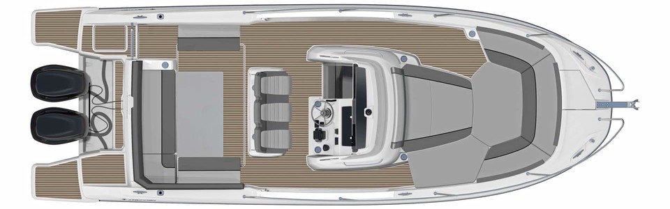 Jeanneau Cap Camarat 9.0 CC Pont Principal 3