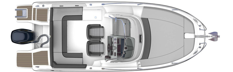 Jeanneau Cap Camarat 6.5 WA Serie 3 Main Deck