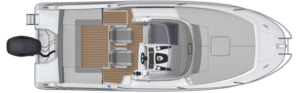 Jeanneau Cap Camarat 7.5 WA Main Deck