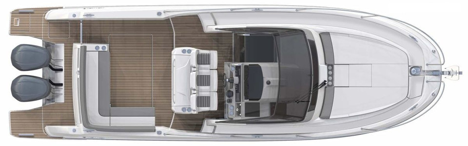 Jeanneau Cap Camarat 10.5 WA Cubierta Principal