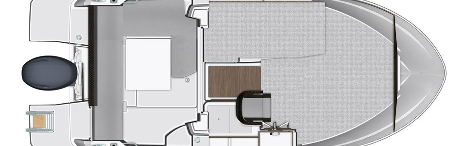 Jeanneau Merry Fisher 605 Lower Deck