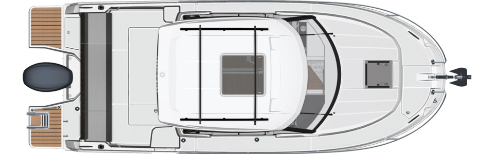 Jeanneau Merry Fisher 795 Außenplan