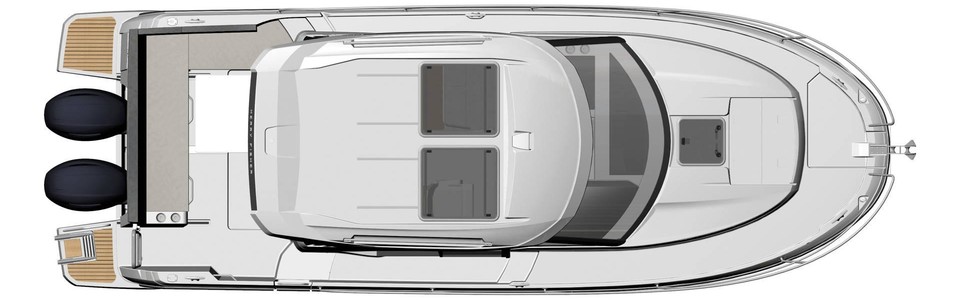 Jeanneau Merry Fisher 895 Plan Extérieur