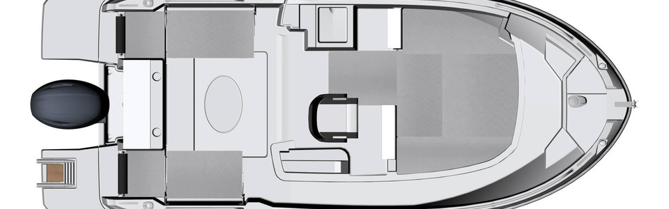 Jeanneau Merry Fisher 605 Marlin Нижняя Палуба 2