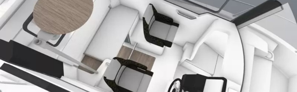 Jeanneau Merry Fisher 695 Marlin Serie 2 Steuerhaus