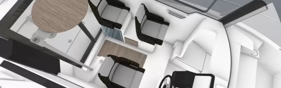 Jeanneau Merry Fisher 695 Marlin Serie 2 Steuerhaus (Optional)