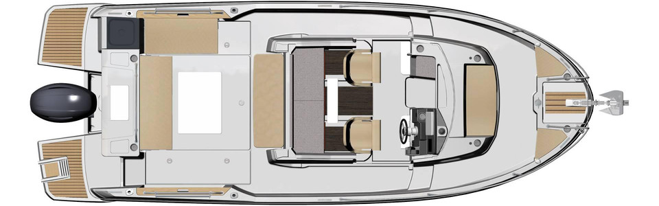 Jeanneau Merry Fisher 795 Marlin Main Deck (Optional 2)