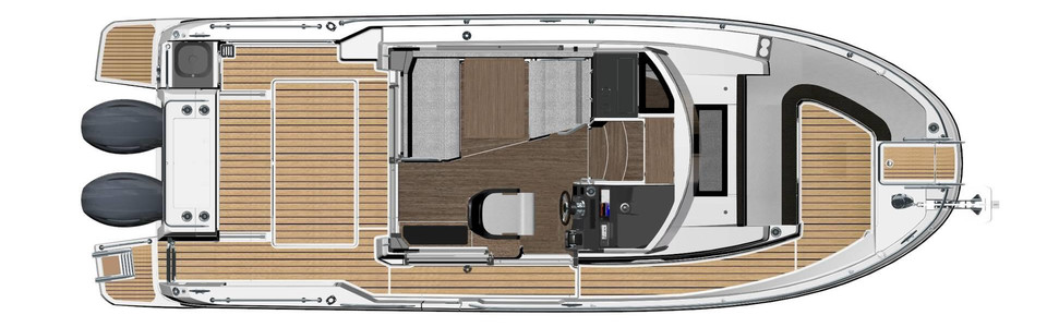 Jeanneau Merry Fisher 895 Marlin Main Deck
