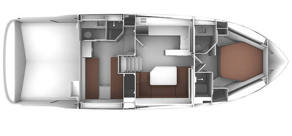 Bavaria S45 COUPE Unterdeck