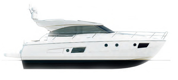 Bavaria Virtess 420 Coupe Perfil