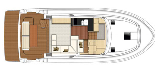 Bavaria Virtess 420 Fly Main Deck