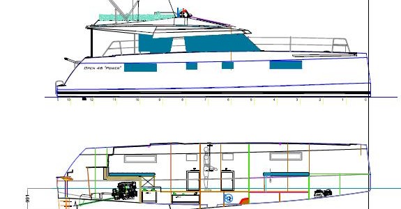 Bavaria Nautitech 47 Power Profile