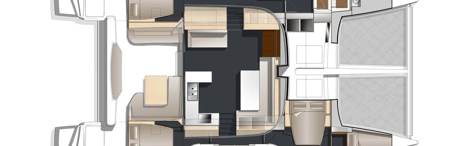 Bavaria Nautitech 542 Unterdeck