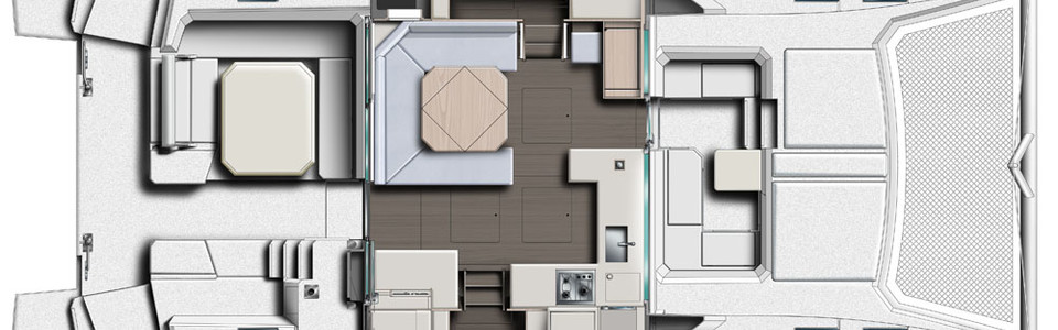 Leopard 45 Main Deck